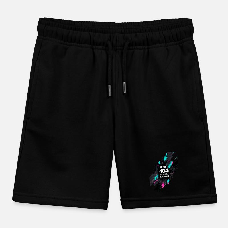 Error: Reality not found Kids Organic Sweat Shorts by Stanley/Stella