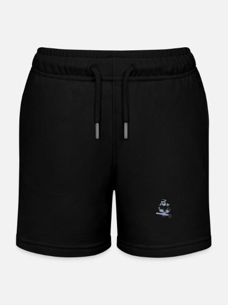 Schweißer Design Schweißen - Kinder Organic Joggingshorts Mini Bolter von Stanley/Stella - Schwarz