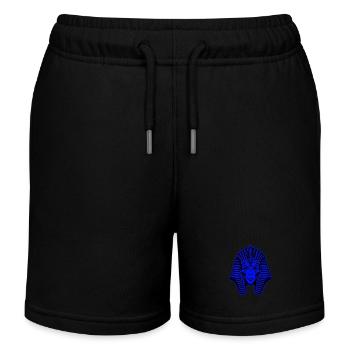 Pharaoh Portrait - Kids Organic Sweat Shorts by Stanley/Stella - black - Front