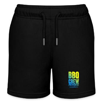 Équipe de barbecue - Short de jogging enfant bio Stanley/Stella - noir - Devant