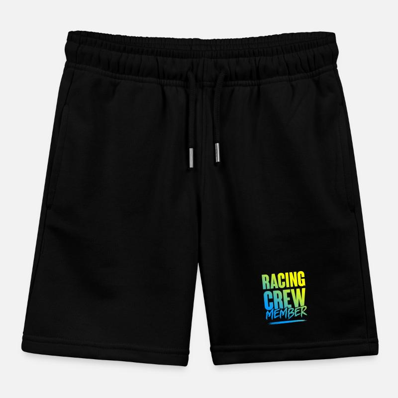 Racing Crew Kinder Organic Joggingshorts Mini Bolter von Stanley/Stella