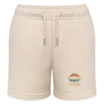 43 Jahre altes Geburtstagsgeschenk, geboren im Januar 1982 - Kinder Organic Joggingshorts Mini Bolter von Stanley/Stella - Natur - Vorne