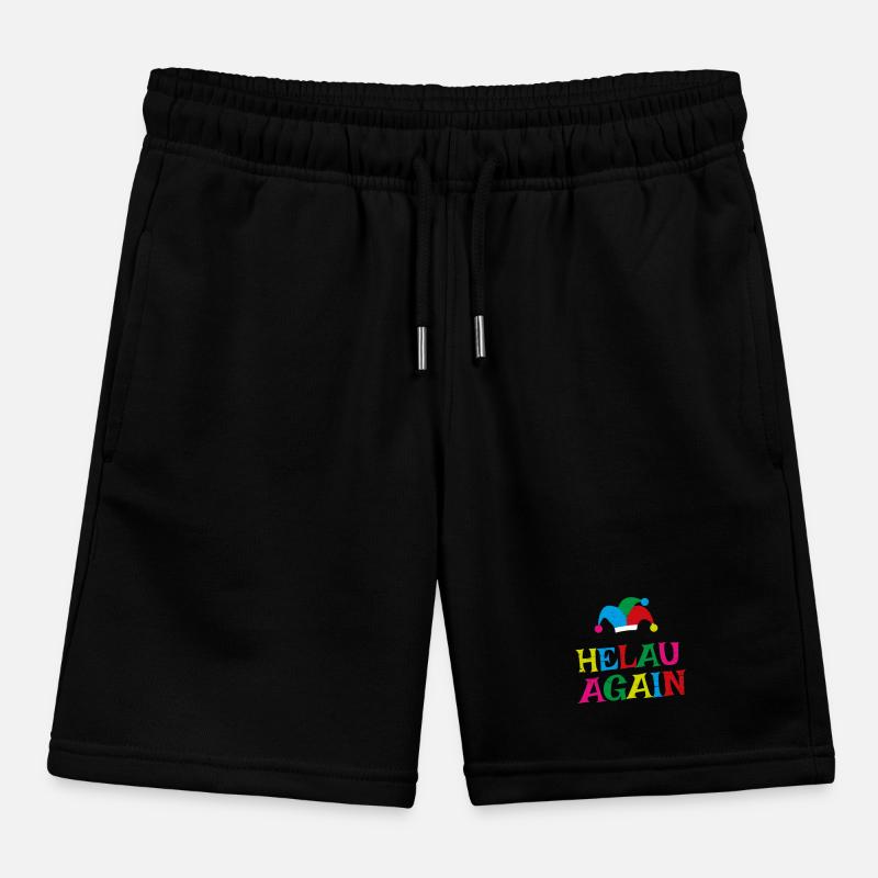 helau again karneval kostüm Kinder Organic Joggingshorts Mini Bolter von Stanley/Stella