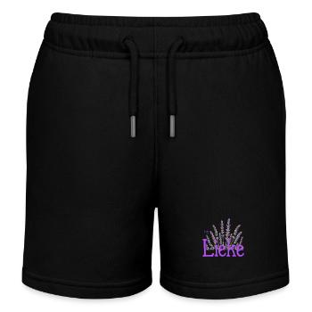 Lieke - Kids Organic Sweat Shorts by Stanley/Stella - black - Front