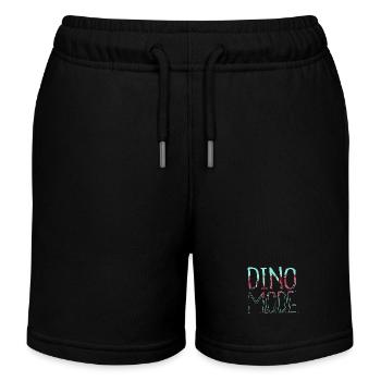Green Gift Idea Funny Sayings Happy Gift Fun Funny - Kids Organic Sweat Shorts by Stanley/Stella - black - Front