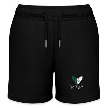 Krieger der Sahara - Geschenkidee Algerien - Kinder Organic Joggingshorts Mini Bolter von Stanley/Stella - Schwarz - Vorne