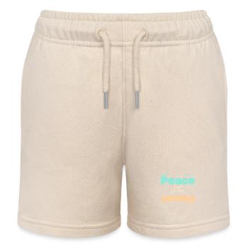 Geistige Gesundheit - Kinder Organic Joggingshorts Mini Bolter von Stanley/Stella - Natur - Vorne