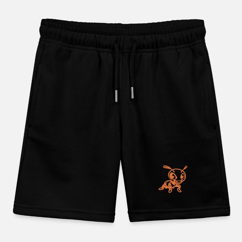 Ant Comic Kids Organic Sweat Shorts by Stanley/Stella