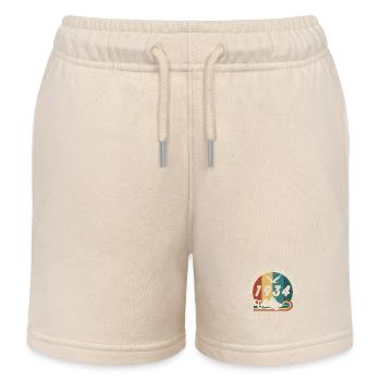 Vintage 2023 Retro - Best-seller - Short de jogging enfant bio Stanley/Stella - écru doux - Devant