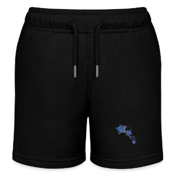 Rising Stars: Universelle Schönheit - Kinder Organic Joggingshorts Mini Bolter von Stanley/Stella - Schwarz - Vorne