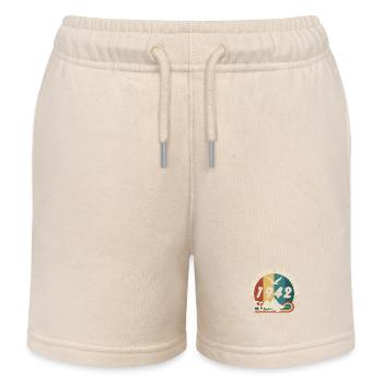 Jahrgang 1943 Retro - Bestseller - Kinder Organic Joggingshorts Mini Bolter von Stanley/Stella - Natur - Vorne