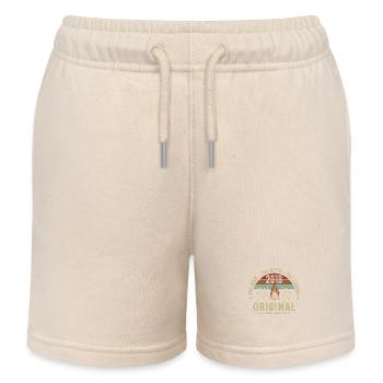 Légendaire Depuis 2018 | 7ème Anniversaire Homme - Short de jogging enfant bio Stanley/Stella - écru doux - Devant