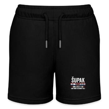 Croate Croate Croatie - Short de jogging enfant bio Stanley/Stella - noir - Devant