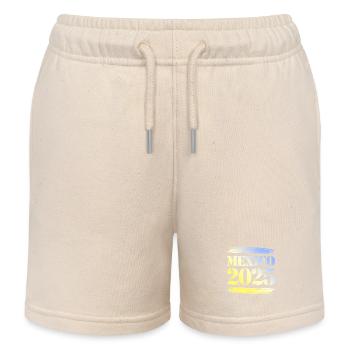 Mexico 2025 - Kids Organic Sweat Shorts by Stanley/Stella - soft Ecru - Front