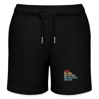 Maman Maman - Short de jogging enfant bio Stanley/Stella - noir - Devant