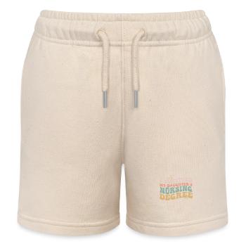 Ich habe den Krankenpflegeabschluss meiner Tochter überlebt Krankenschwester Mutter - Kinder Organic Joggingshorts Mini Bolter von Stanley/Stella - Natur - Vorne