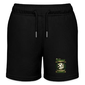 Steiermark Stolz – Königreich der Herzen - Kinder Organic Joggingshorts Mini Bolter von Stanley/Stella - Schwarz - Vorne