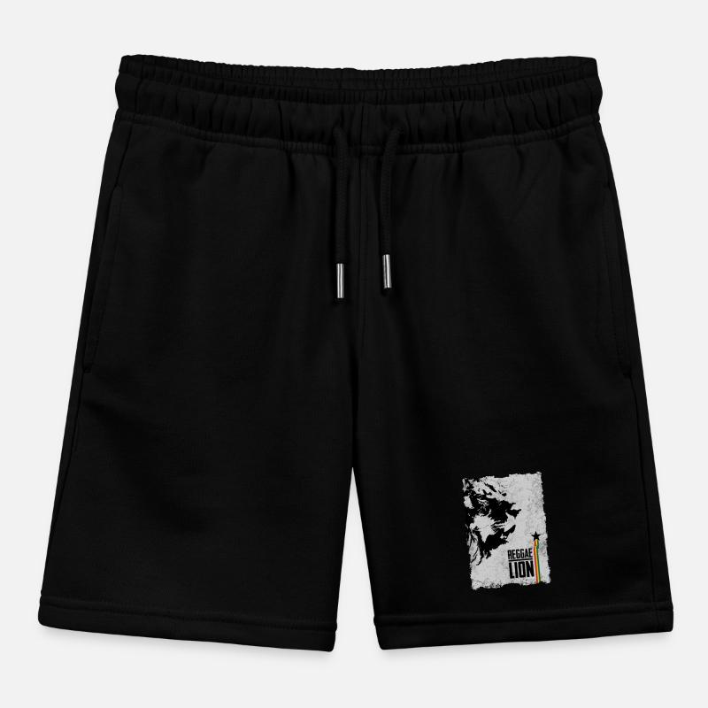 reggae lion2 Short de jogging enfant bio Stanley/Stella