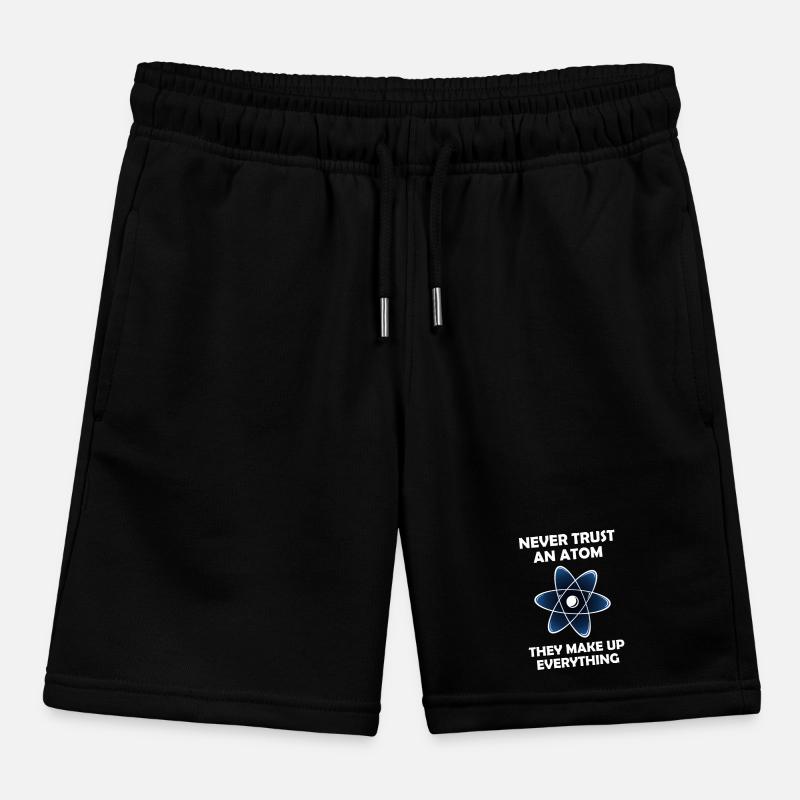 Traue niemals einer Atom-Grafik Kinder Organic Joggingshorts Mini Bolter von Stanley/Stella