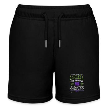 électricien humour génial artisanat drôle - Short de jogging enfant bio Stanley/Stella - noir - Devant