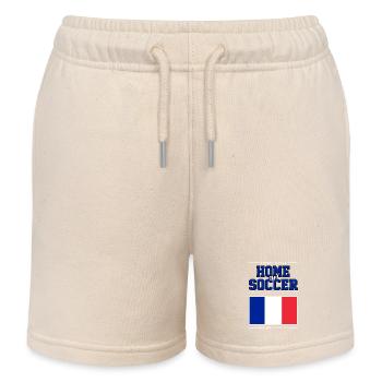 Le berceau du football - Short de jogging enfant bio Stanley/Stella - écru doux - Devant