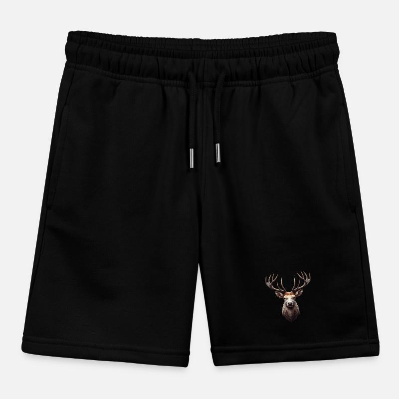 Polygone de cerf Short de jogging enfant bio Stanley/Stella