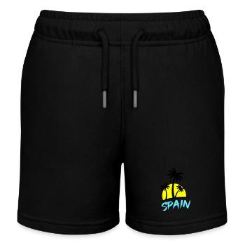 Espagne - Short de jogging enfant bio Stanley/Stella - noir - Devant