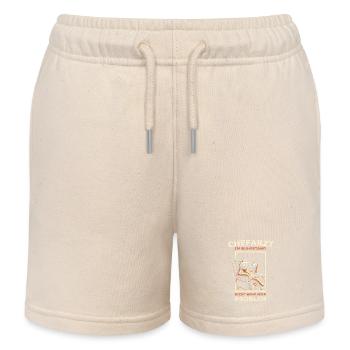 Chefarzt im Ruhestand nicht mehr mein Problem - Kinder Organic Joggingshorts Mini Bolter von Stanley/Stella - Natur - Vorne