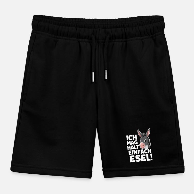 Âne âne mulet Muli Short de jogging enfant bio Stanley/Stella