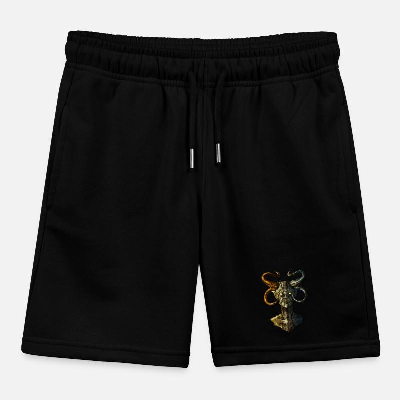 Devil 2 Kids Organic Sweat Shorts by Stanley/Stella