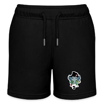 NAPO GANESH - Short de jogging enfant bio Stanley/Stella - noir - Devant