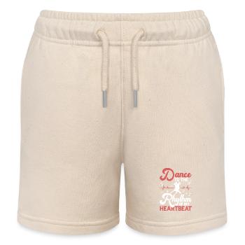 Dance to the Rhythm of My Heartbeat Tango Dance La - Kinder Organic Joggingshorts Mini Bolter von Stanley/Stella - Natur - Vorne