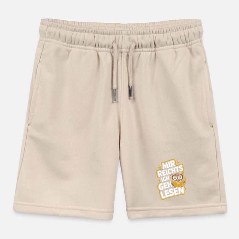 Nachteule Eule Eulen Vogel Kinder Organic Joggingshorts Mini Bolter von Stanley/Stella