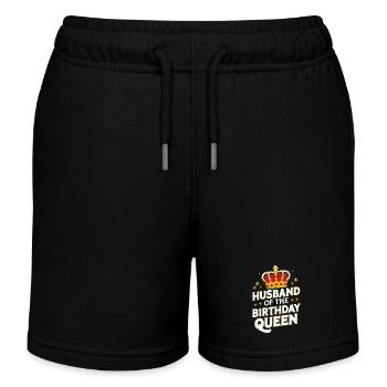 Mari, Conjoint, Famille, Mariage - Short de jogging enfant bio Stanley/Stella - noir - Devant