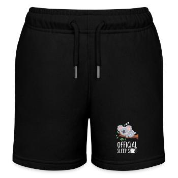 Koala Koala Koala Ours Koala Animal - Short de jogging enfant bio Stanley/Stella - noir - Devant