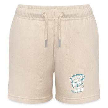 Storm Chasing Tornado Sturm Meteorologe - Kinder Organic Joggingshorts Mini Bolter von Stanley/Stella - Natur - Vorne