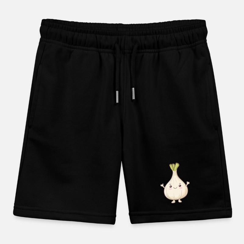 Garlic Kids Organic Sweat Shorts by Stanley/Stella
