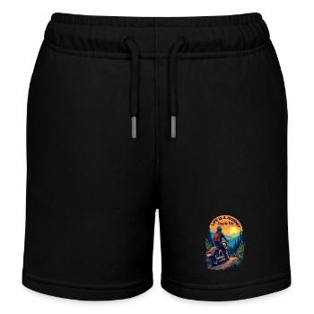 Enjoy The Ride - Kids Organic Sweat Shorts by Stanley/Stella - black - Front