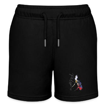 Drapeau des Philippines sur la carte des Philippines EN - Short de jogging enfant bio Stanley/Stella - noir - Devant