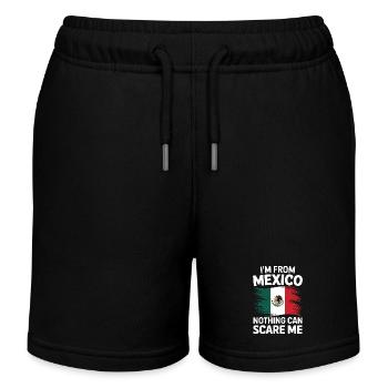 Mexique Mexique Mexicain Espagnol - Short de jogging enfant bio Stanley/Stella - noir - Devant