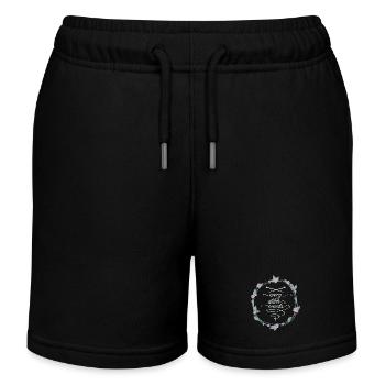 every stitch counts dark - Kinder Organic Joggingshorts Mini Bolter von Stanley/Stella - Schwarz - Vorne