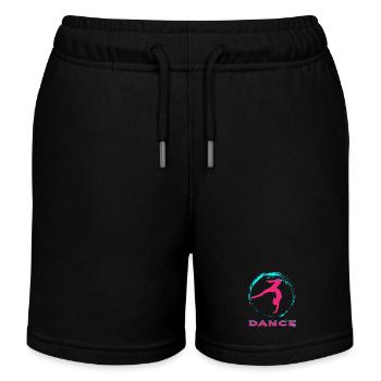 Dance - Kids Organic Sweat Shorts by Stanley/Stella - black - Front