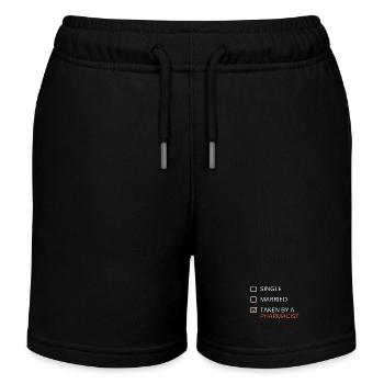 Verheiratet mit Apotheker - Kinder Organic Joggingshorts Mini Bolter von Stanley/Stella - Schwarz - Vorne