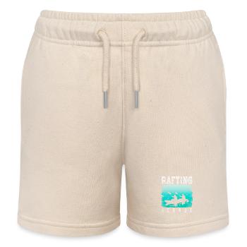 Rafting Norwegen - Kanusport - Kayak - Wildwasser - Kinder Organic Joggingshorts Mini Bolter von Stanley/Stella - Natur - Vorne