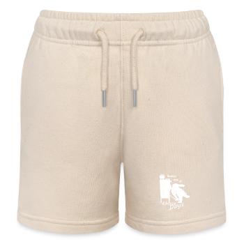 Un autre de ces jours! - Short de jogging enfant bio Stanley/Stella - écru doux - Devant