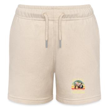 Fotografin Fotografie Kamera - Kinder Organic Joggingshorts Mini Bolter von Stanley/Stella - Natur - Vorne