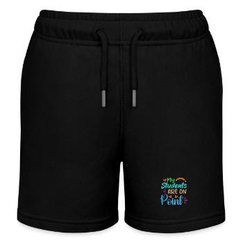 Meine Schüler sind On Point - Kinder Organic Joggingshorts Mini Bolter von Stanley/Stella - Schwarz - Vorne