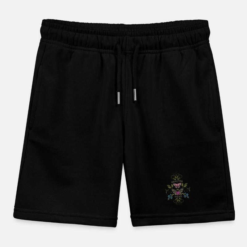 Herb Witch Witch Kids Organic Sweat Shorts by Stanley/Stella