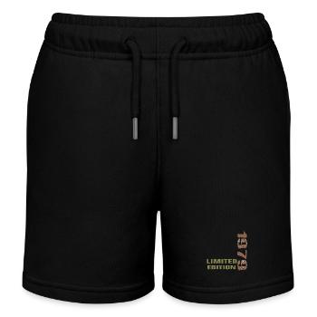 Jahrgang 1979 Limited Edition Geschenk - Kinder Organic Joggingshorts Mini Bolter von Stanley/Stella - Schwarz - Vorne