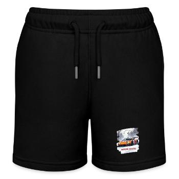 COURSE SUR NEIGE - Short de jogging enfant bio Stanley/Stella - noir - Devant